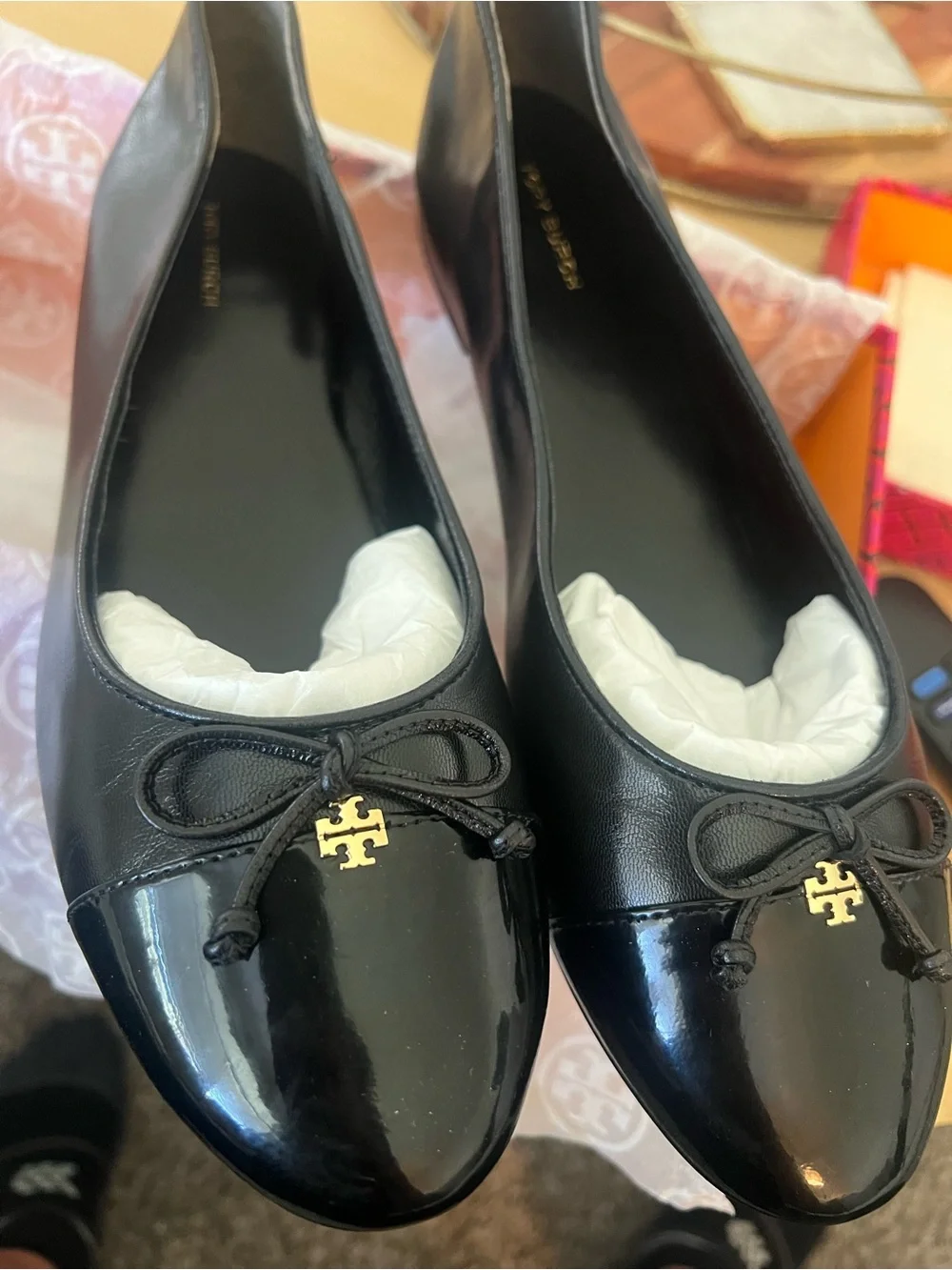 Tory Burch Cap Toe Flat